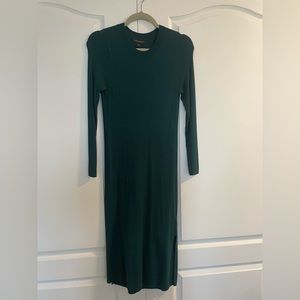 Banana Republic green sweater dress